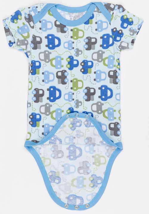 Pop Candy - Printed Bodysuit Multi-colour