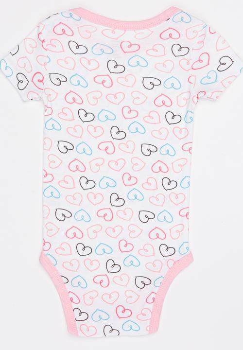 Pop Candy - Printed Bodysuit Multi-colour