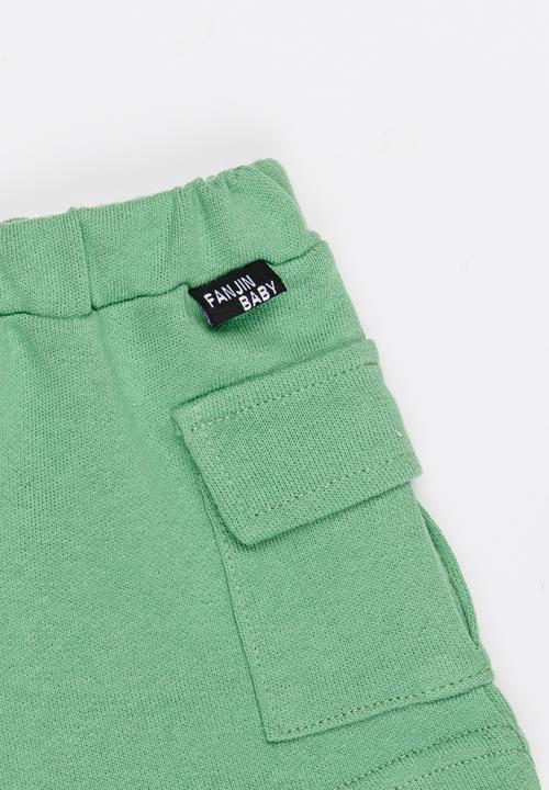 Pop Candy - Boys Shorts Green