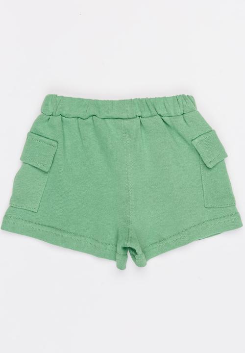 Pop Candy - Boys Shorts Green