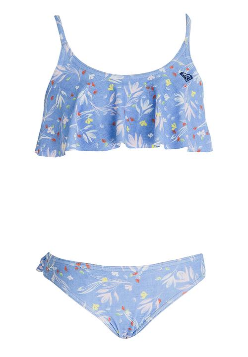 Roxy - Denim Babe Set-Bikini Multi-colour