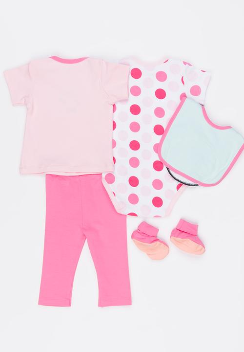 Pop Candy - 5 Piece Set Mid Pink
