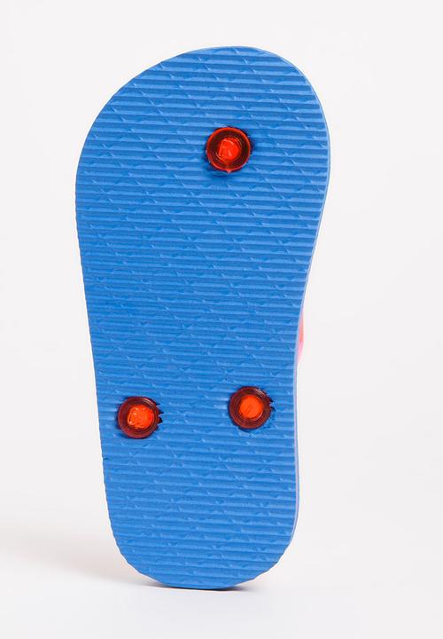 Character Fashion - Superman Flip Flops Multi-colour