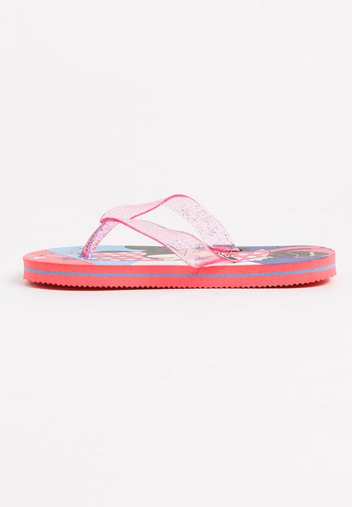 Character Fashion - Minnie Mouse Flip Flop Multi-colour