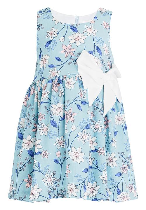 See-Saw - Fit & Flare Chiffon Dress Multi-colour