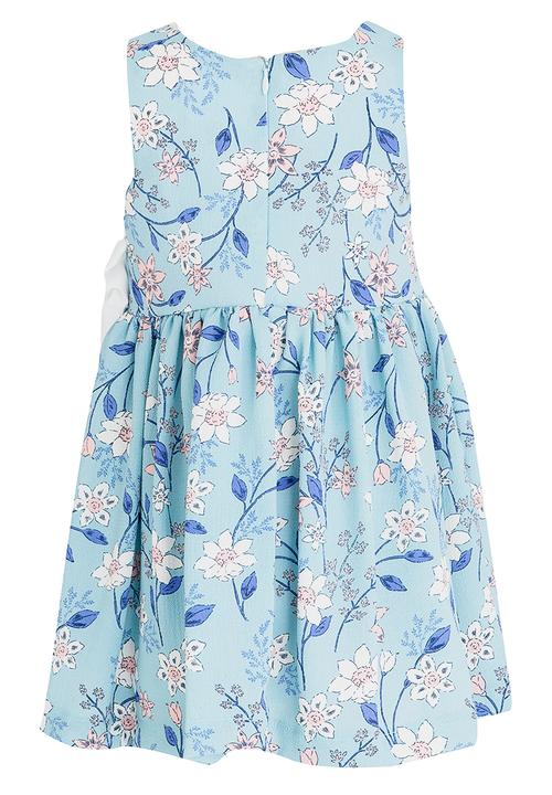 See-Saw - Fit & Flare Chiffon Dress Multi-colour