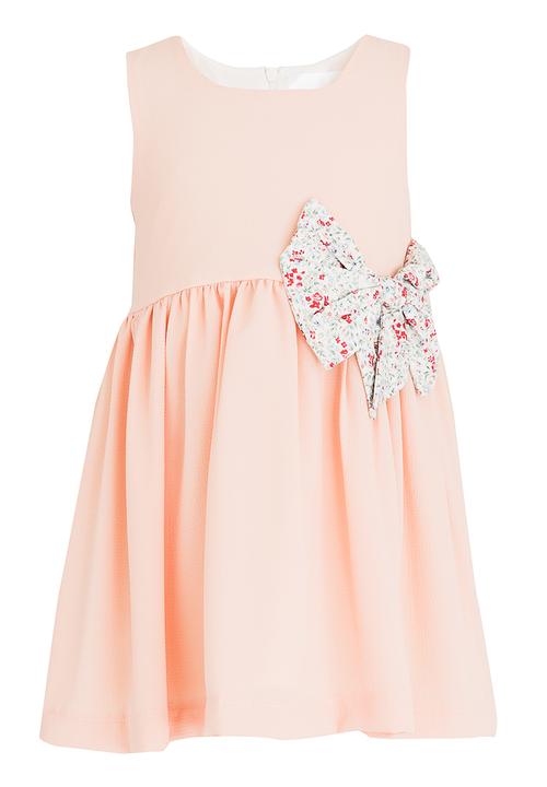 See-Saw - Fit & Flare Chiffon Dress Peach