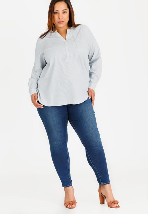 Levi’s® - Easy Popover Top Mid Blue