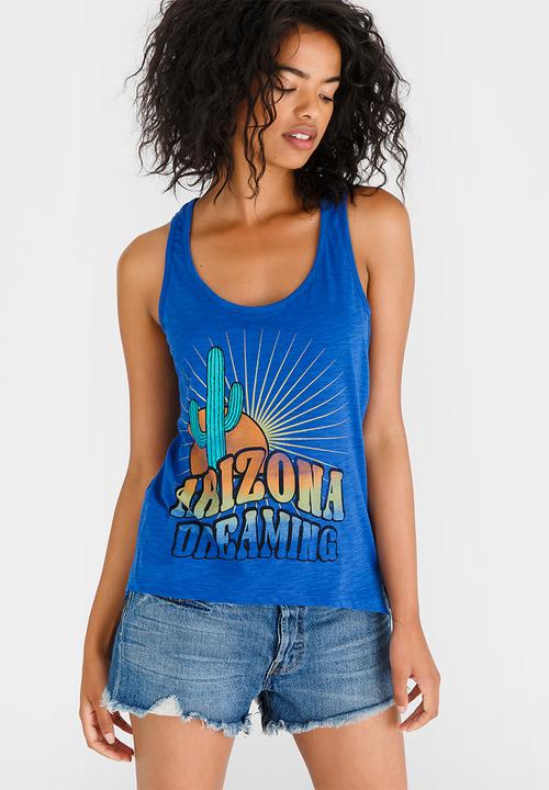 Brave Soul - Arizona Dreaming Tank Blue