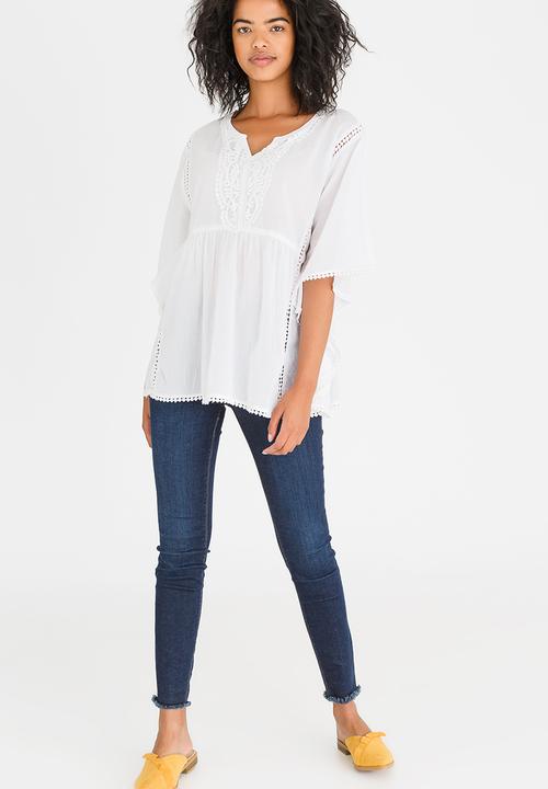 G Couture - Cotton Tunic White