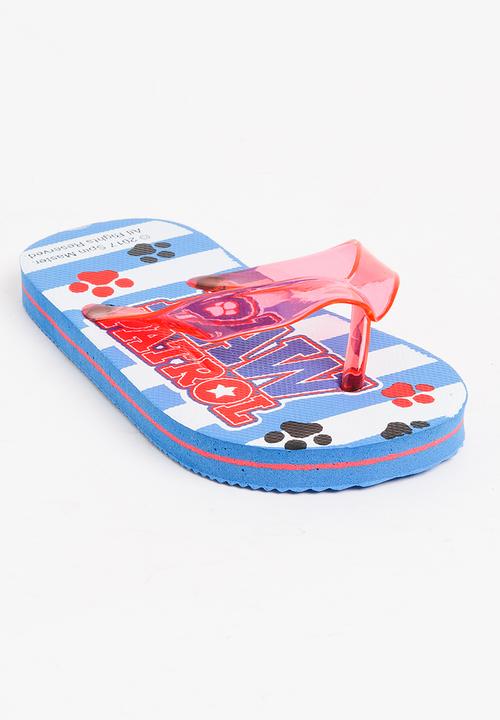 Character Fashion - Paw Patrol Flip Flops Multi-colour