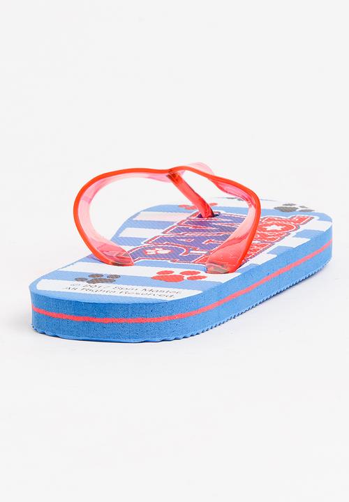 Character Fashion - Paw Patrol Flip Flops Multi-colour