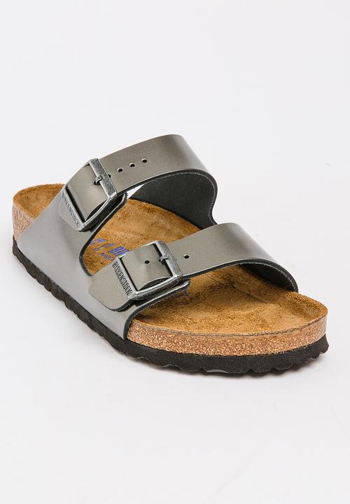 Birkenstock - Arizona regular - metallic anthracite