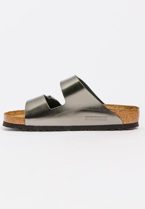 Birkenstock - Arizona regular - metallic anthracite