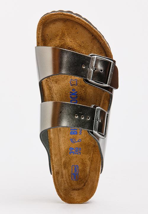 Birkenstock - Arizona regular - metallic anthracite