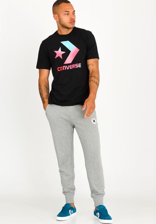 Converse - Heat Map Star Chevron Tee Black