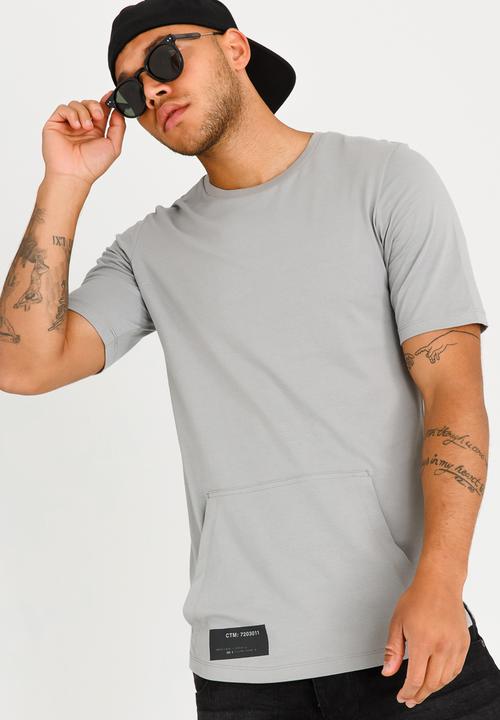 Jack & Jones - Fanatic Crew Neck Tee Grey