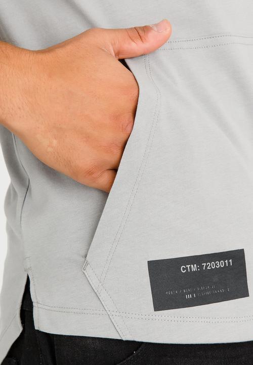 Jack & Jones - Fanatic Crew Neck Tee Grey