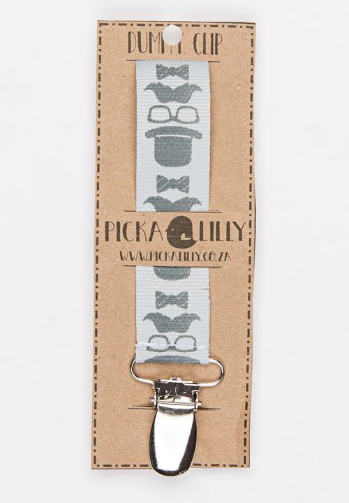 Pickalilly - Little Gentleman Dummy Chain Grey