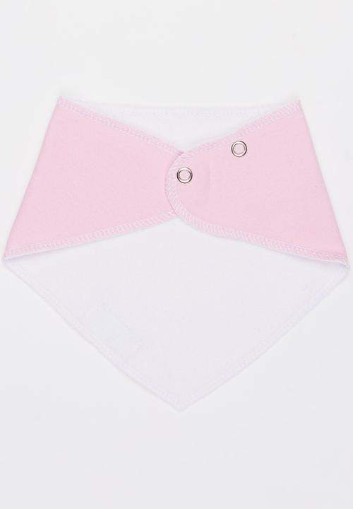 Pickalilly - Girls Bandana Bib Pale Pink