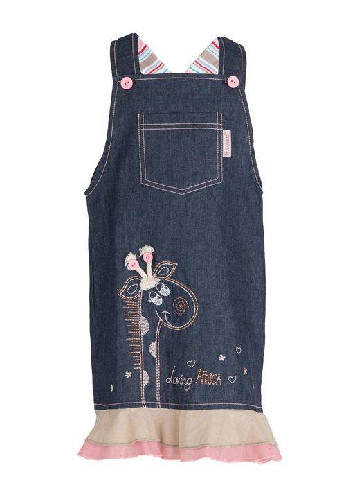 Hooligans - Denim Lurex Giraffe Set Multi-colour