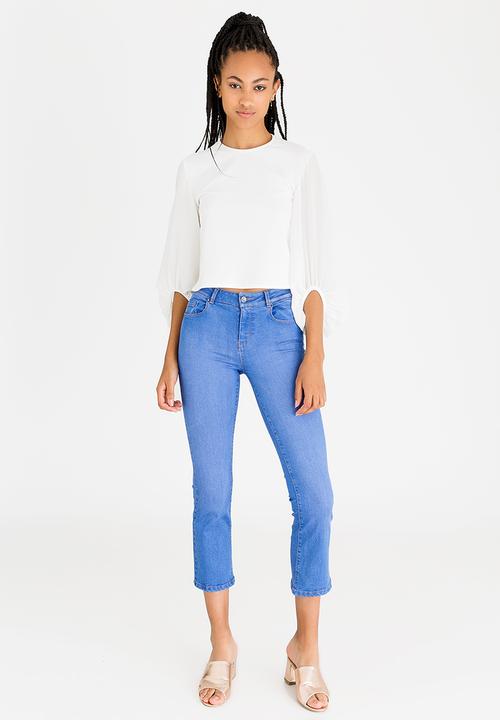 STYLE REPUBLIC - Open Back T-shirt White