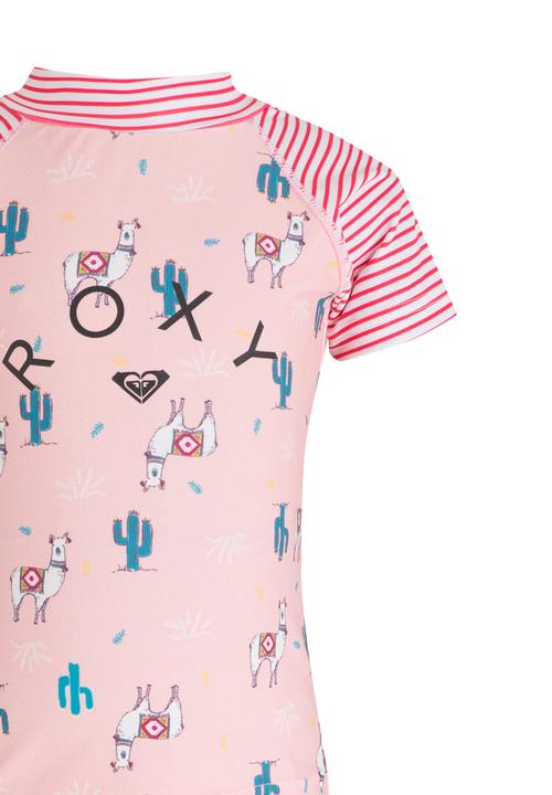 Roxy - Wavy Stripe s/s Rashie Pale Pink