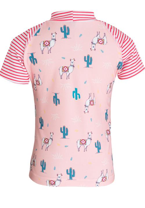 Roxy - Wavy Stripe s/s Rashie Pale Pink