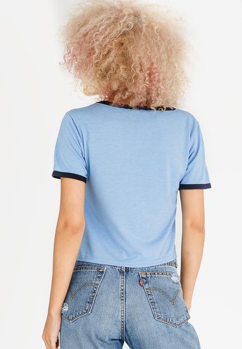 c(inch) - Easy Fit T-shirt Pale Blue