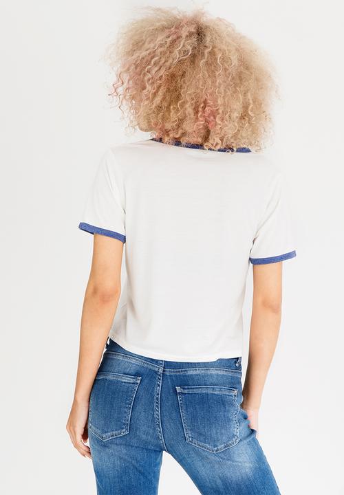c(inch) - Easy Fit T-shirt White