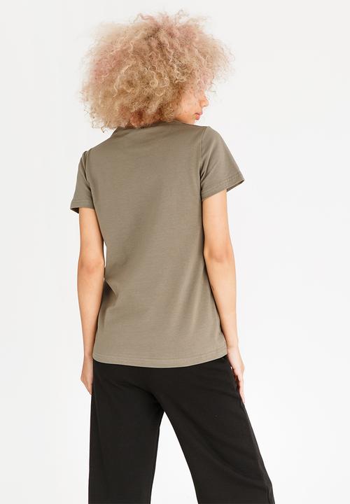c(inch) - Drawcord T-shirt Dark Green