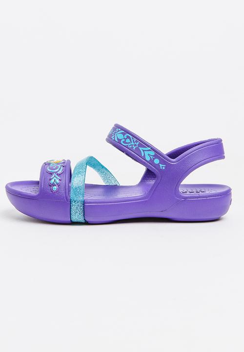 Crocs - Crocs Lina Frozen Sandal K Mid Purple