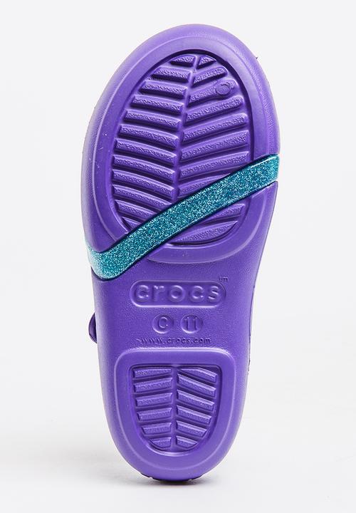 Crocs - Crocs Lina Frozen Sandal K Mid Purple