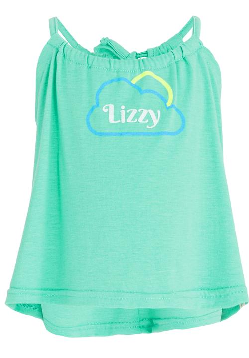 Lizzy - Seema Strappy Top Green