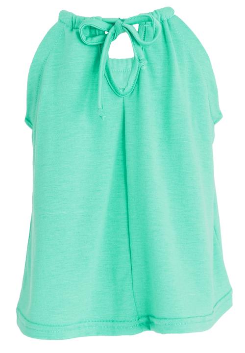 Lizzy - Seema Strappy Top Green