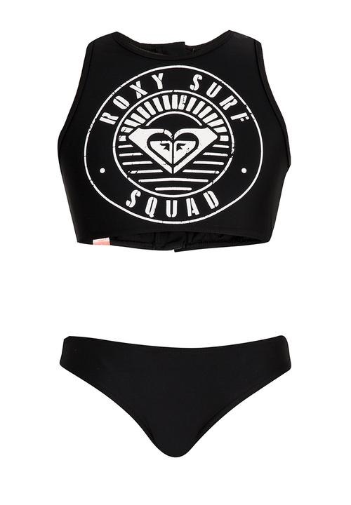 Roxy - Jungle Surf Gang Set-Bikini Black