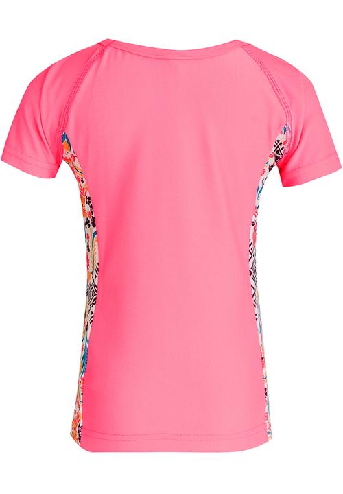 Roxy - Flower Power s/s Rashie Mid Pink