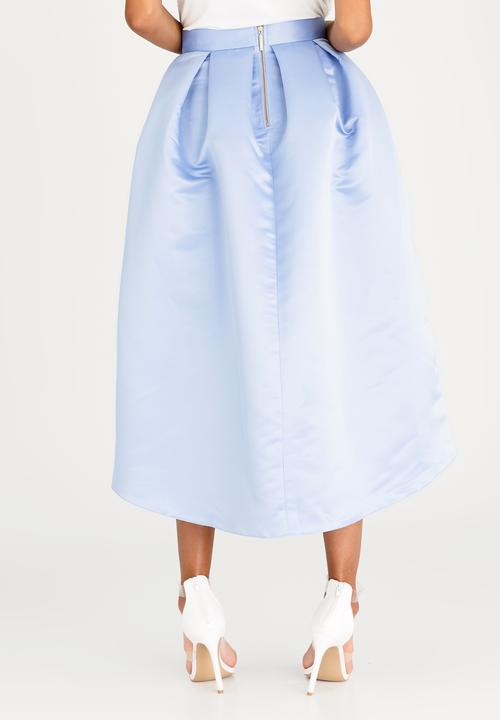 Closet London - Debutante Skirt Pale Blue