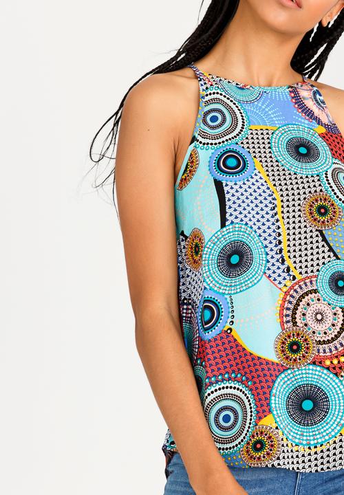 Revenge - Kaleidoscope Cami Mid Blue