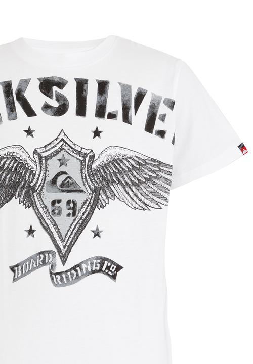 Quiksilver - Doctor Fish  Boys Tee White