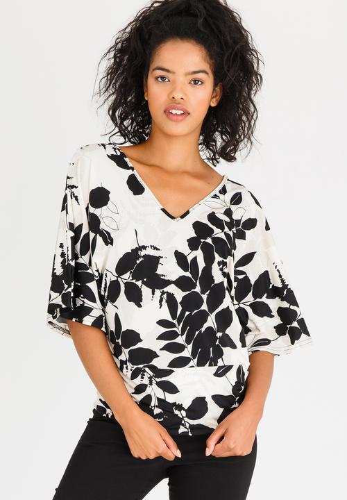 edit - Kimono Top Multi-colour