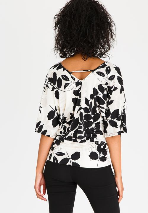 edit - Kimono Top Multi-colour