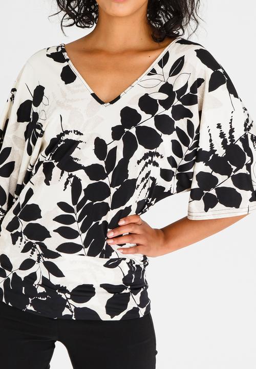 edit - Kimono Top Multi-colour