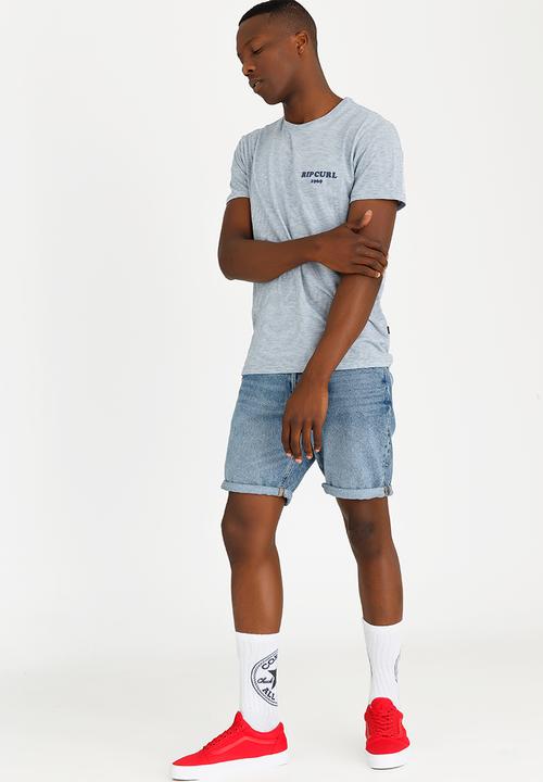 Rip Curl - Throwback Tee Pale Blue