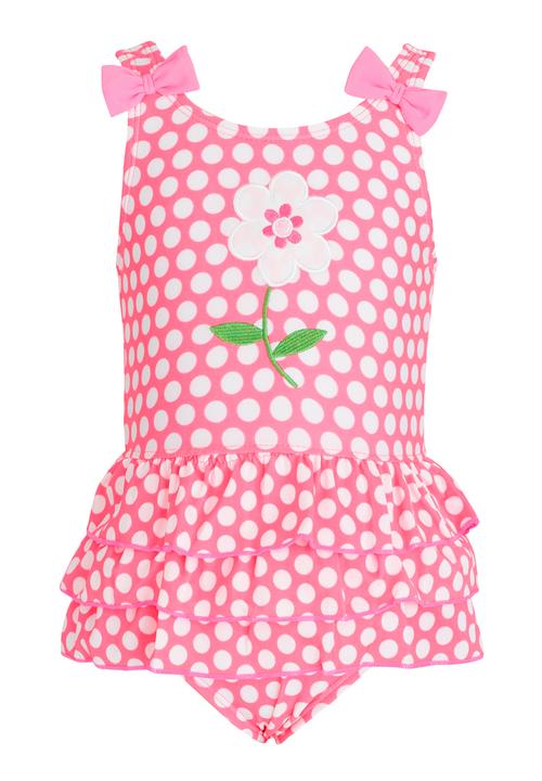 Pop Candy - Dotty Swimsuit Pale Pink