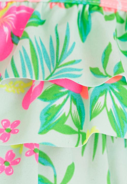 Pop Candy - Floral Two Piece Set Multi-colour