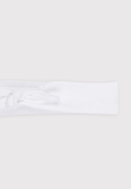 Pickalilly - Girls Tied Headband White