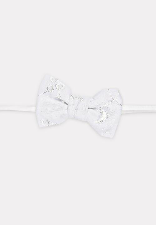 Pickalilly - Girls Bow Headband White