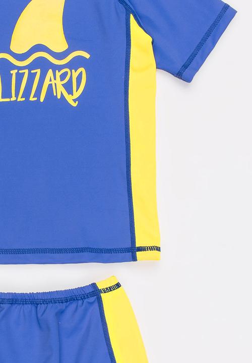 Lizzard - Genaro Rash Vest Set Blue