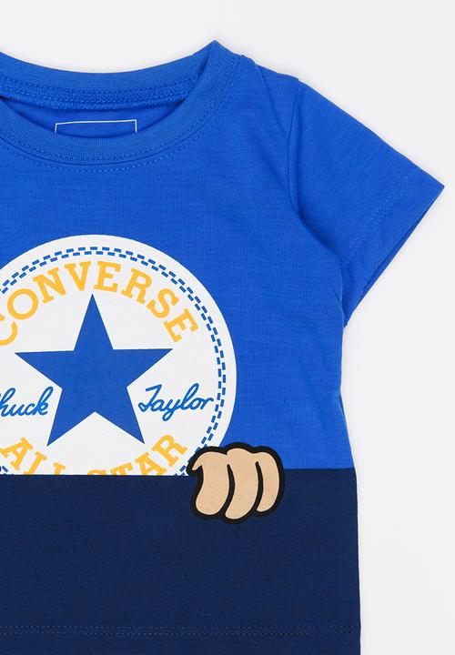 Converse - Peeping Patch Chuck Tee Blue